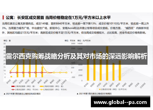 雷尔西克购筹战略分析及其对市场的深远影响解析