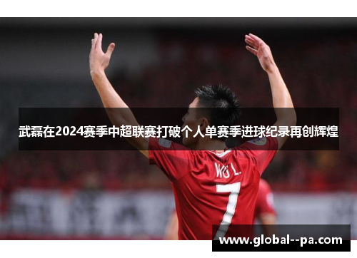 武磊在2024赛季中超联赛打破个人单赛季进球纪录再创辉煌